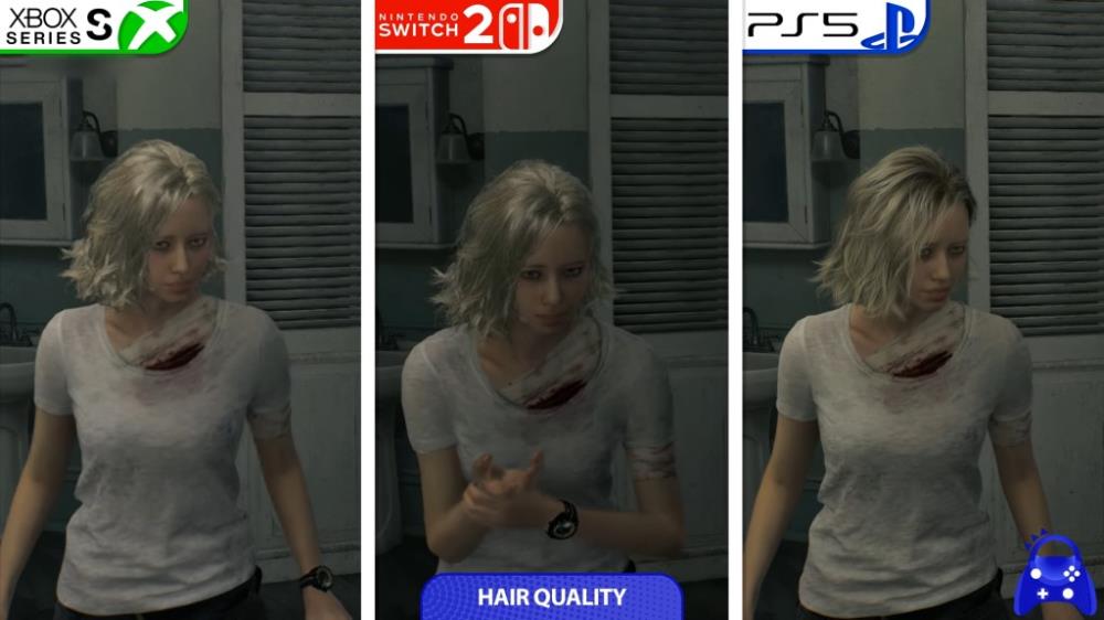 Resident Evil Requiem Graphics Comparison Shows Switch 2 vs PS5 and Xbox Series S