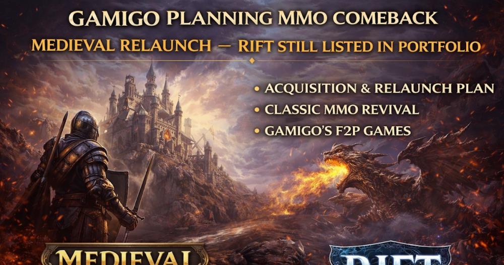 Gamigo Planning MMO Comeback With Medieval Relaunch