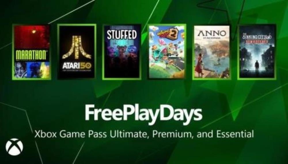 Free Play Days  Marathon (Server Slam), Atari 50: Anniversary Celebration, and More