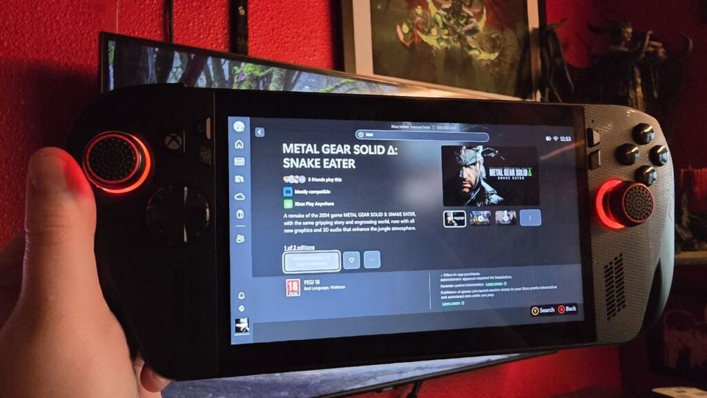 The latest Xbox Ally update adds a new feature to make it more console-like