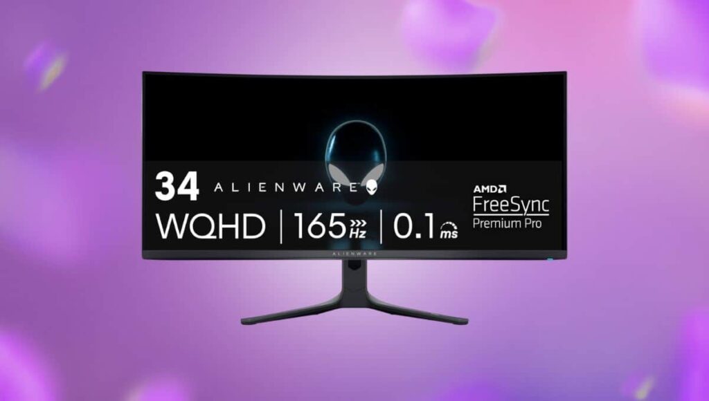Alienware curved QD-OLED gaming monitor just hit its lowest price on Amazon