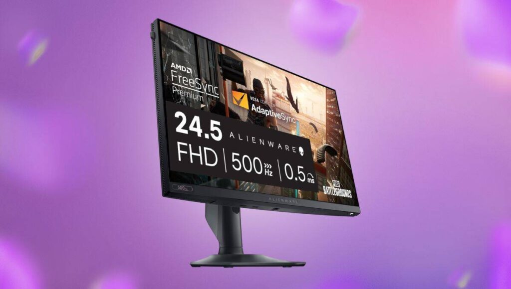 Alienware’s 24.5-inch 500Hz gaming monitor gets a big 27% price cut on Amazon
