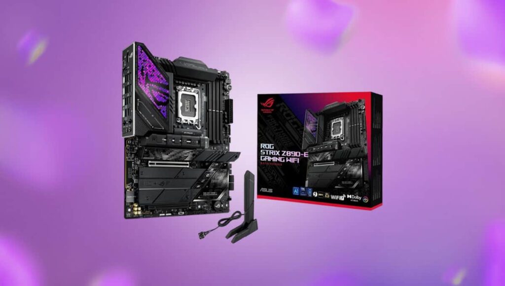 Amazon deal slashes this high-end Intel Z890 gaming motherboard by 20%