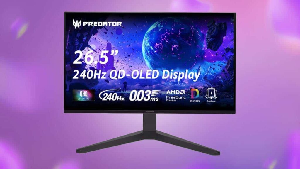 Blazing 240Hz 1440p Acer gaming monitor hits lowest price on Amazon