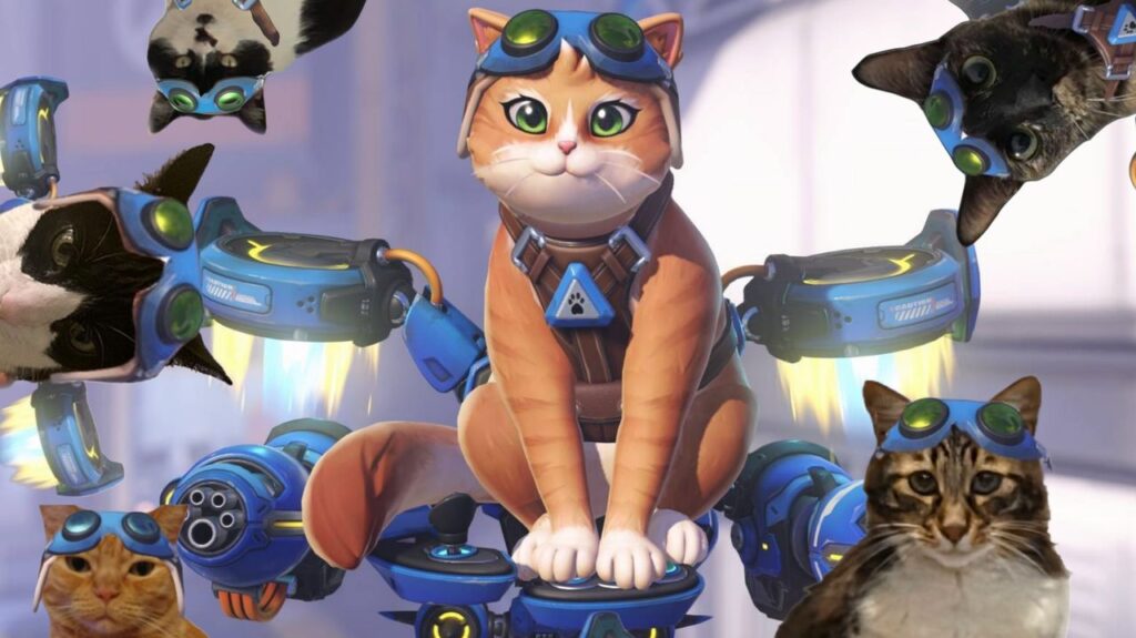 Everyone is editing their own Jetpack Cats for Overwatch and it’s the best thing on the internet right now