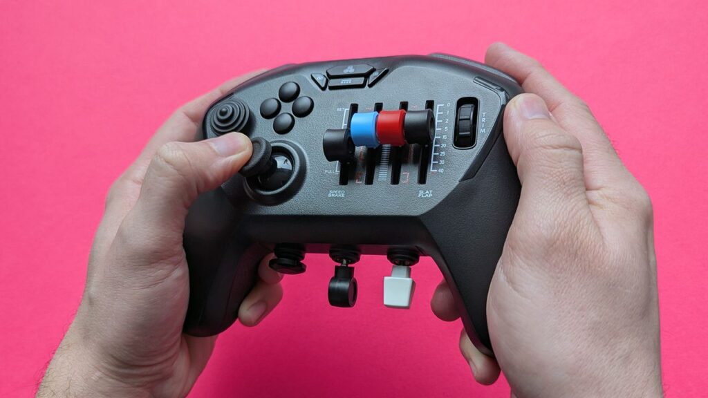 I played Microsoft Flight Simulator with this revolutionary joystick disguised as a controller — and I’m in love with it