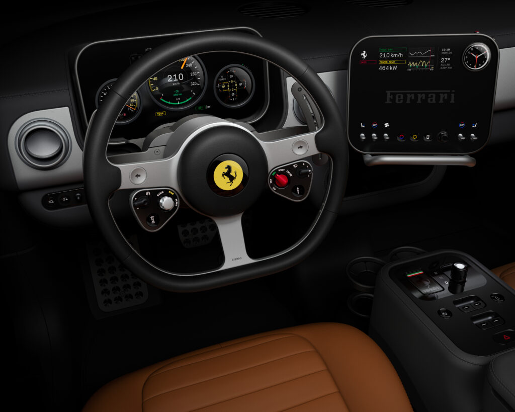 Ferrari’s first EV will have an interior designed by Jony Ive