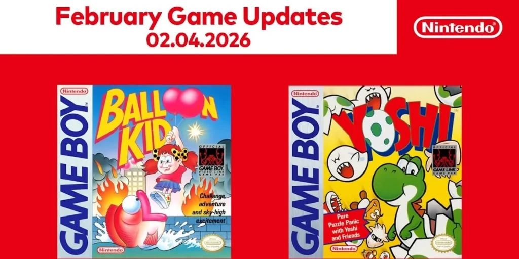 Nintendo Switch Online Adds Balloon Kid and Yoshi For Game Boy