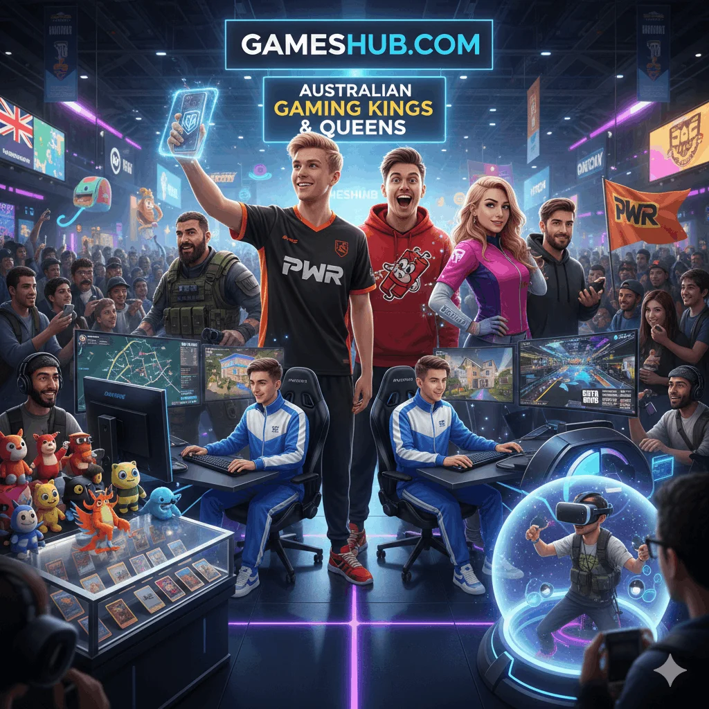The Kings and Queens of Australian Gaming: Meet Our Top Streamers & YouTubers