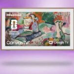 This 55-Inch Hisense CanvasTV doubles as wall art, now 31% cheaper on Amazon