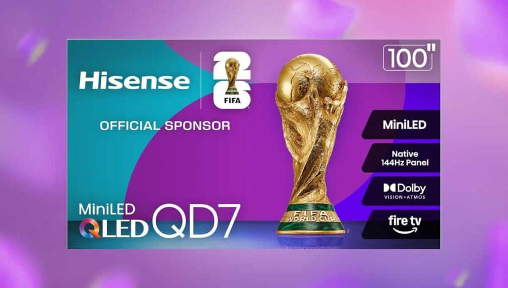 Hisense’s massive 100-inch Mini-LED TV drops $200 in latest Amazon deal