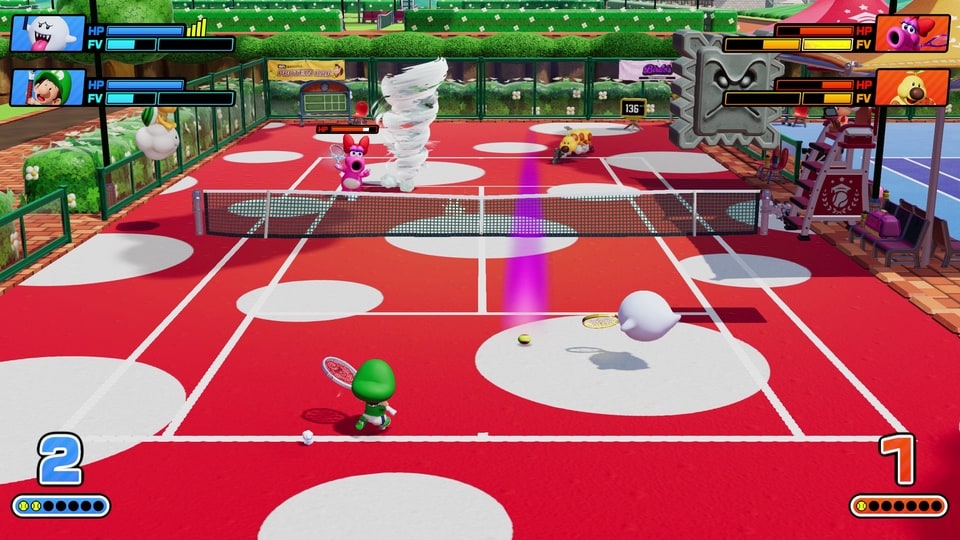 Mario Tennis Fever Review – Plumbers don’t do tiebreaks