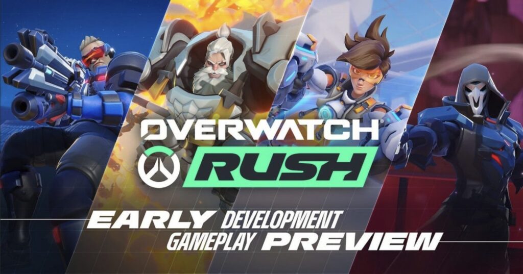 Blizzard Reveals a New 4v4 F2P Overwatch Mobile Game, Overwatch Rush