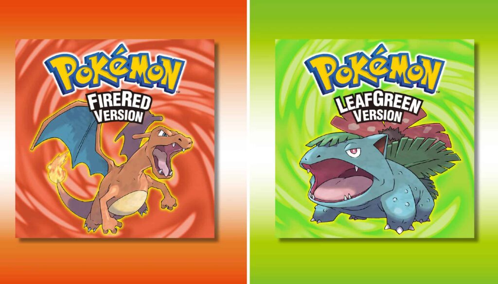 Pokémon FireRed Version, Pokémon LeafGreen Version release date and pre-order info
