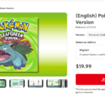 Pokemon FireRed And LeafGreen Coming To Switch Eshop February 27 For $ 19.99 Each