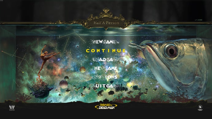 Romeo is a Dead Man’s most beguiling spectacle is its astral fish tank menu