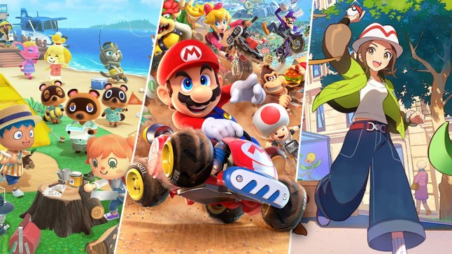 Nintendo has quietly taken over the UK sales charts with half the top 20
