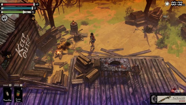 I Hate This Place review – comic book survival horror