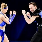 Olympic figure skaters deliver flawless victory with Mortal Kombat routine