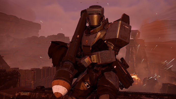 Helldivers 2 gets much-needed heavy weaponry with Bastion Tank and Siege Breakers warbond