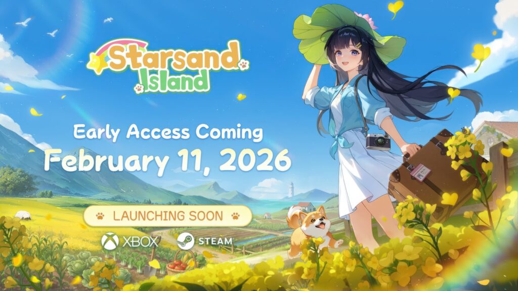 Anime Inspired Life/Farm Sim Starsand Island Debuts Next Week on Steam Early Access & Xbox Preview