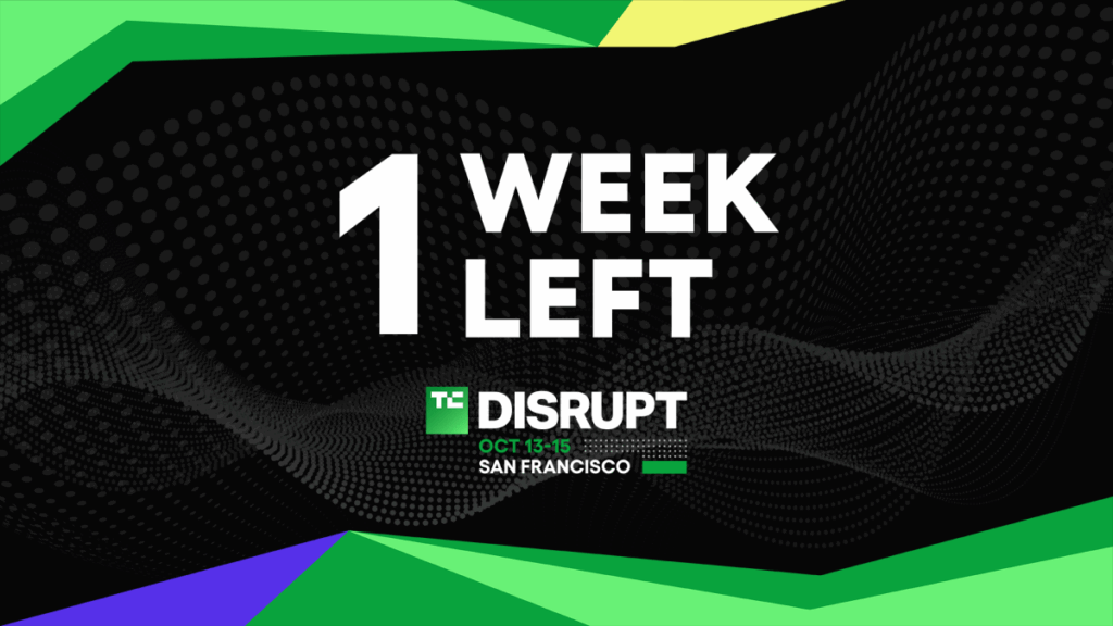 TechCrunch Disrupt 2026 Super Early Bird rates end in 1 week