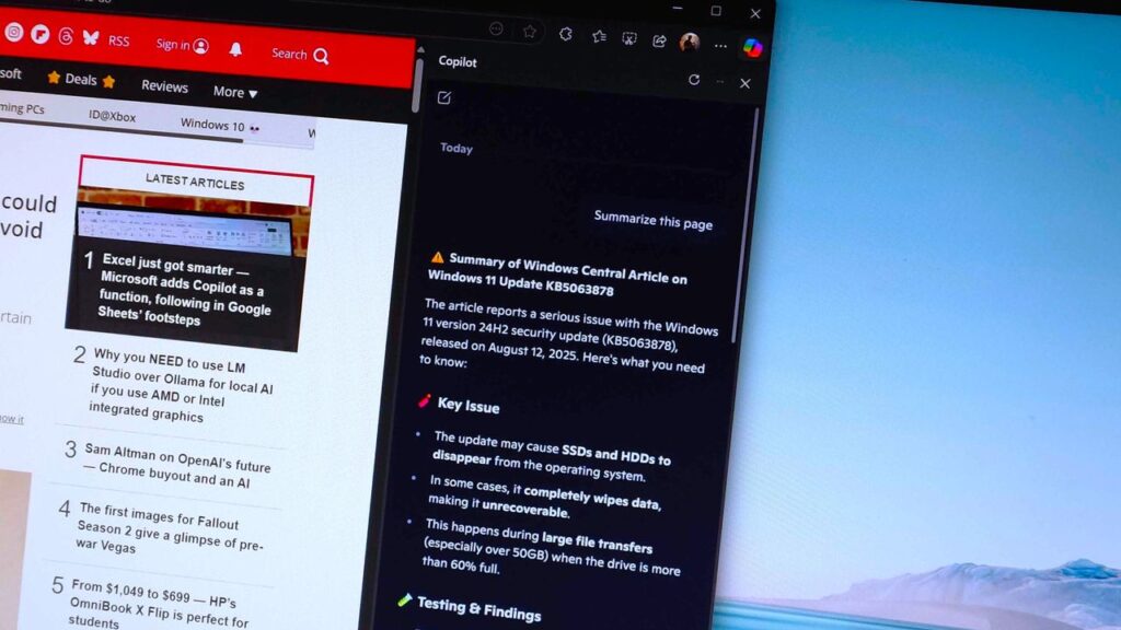 Microsoft Copilot and Outlook teamed up to make the worst Edge feature ever — but there’s still time to cancel it