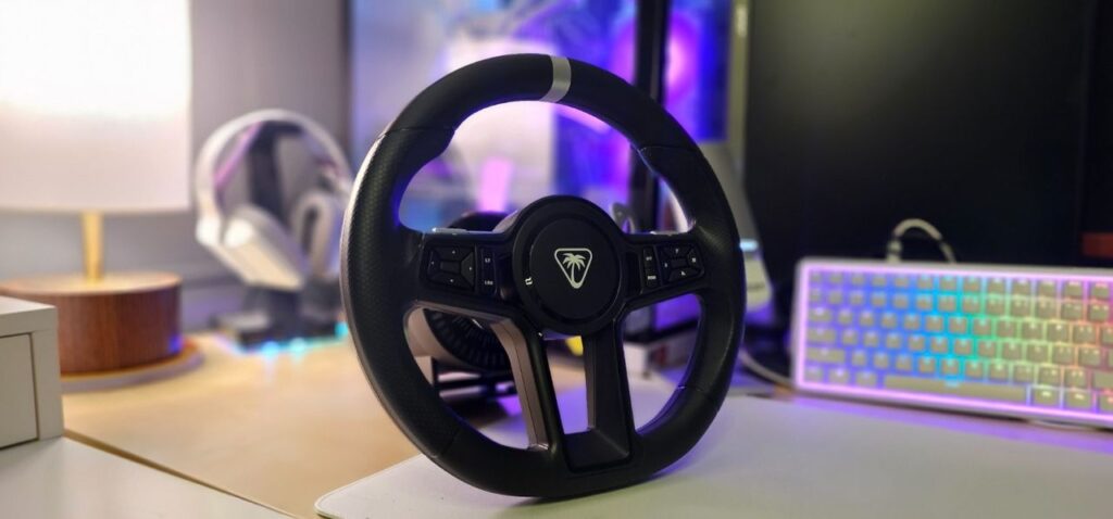 I love Turtle Beach’s efforts to become a real racing sim competitor with its new VelocityOne Race KD3 wheel
