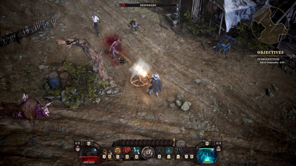 The Dark West appears to be a new cool hardcore action RPG