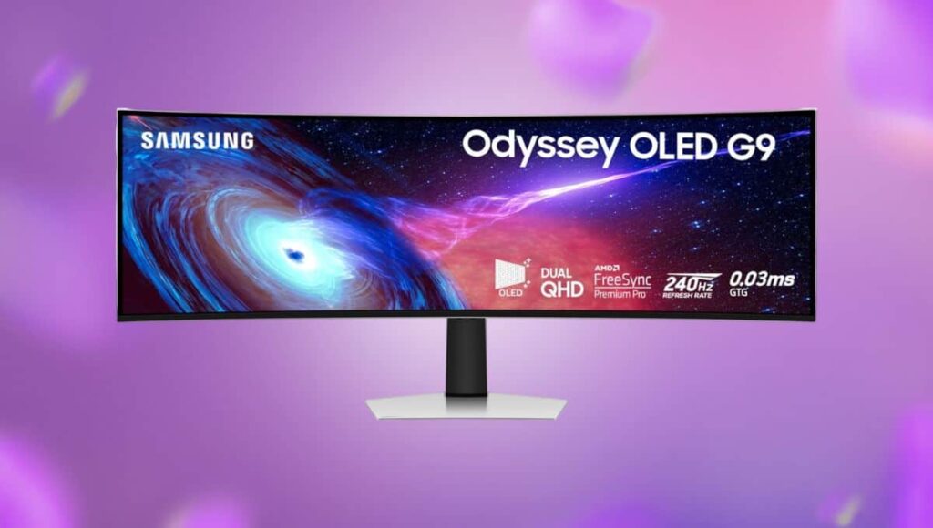 This $366 discount makes Samsung’s 49-inch QD-OLED gaming monitor hard to ignore