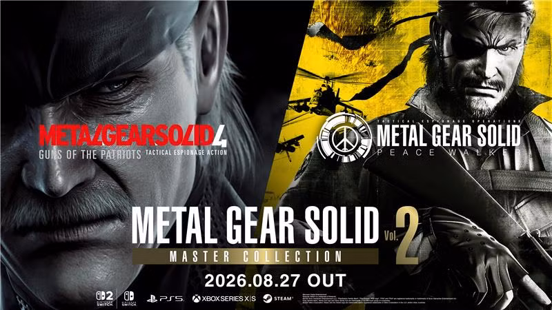 Metal Gear Solid 4 is Finally Leaving the PS3: Master Collection Vol. 2 Announced