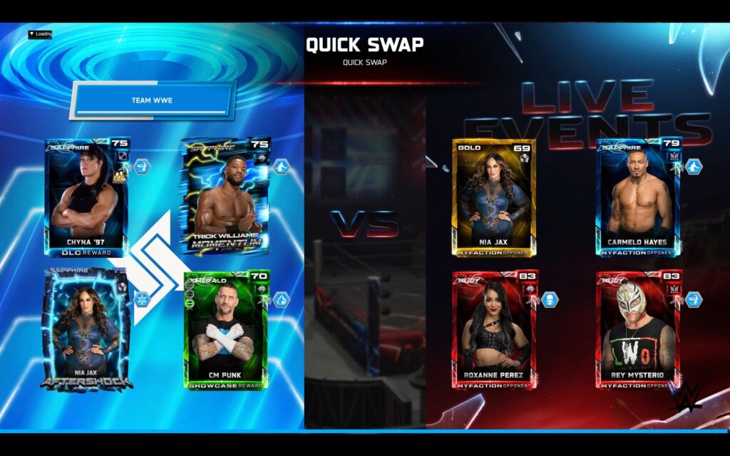 WWE 2K26 MyFACTION Adds Team Chemistry and QuickSwap