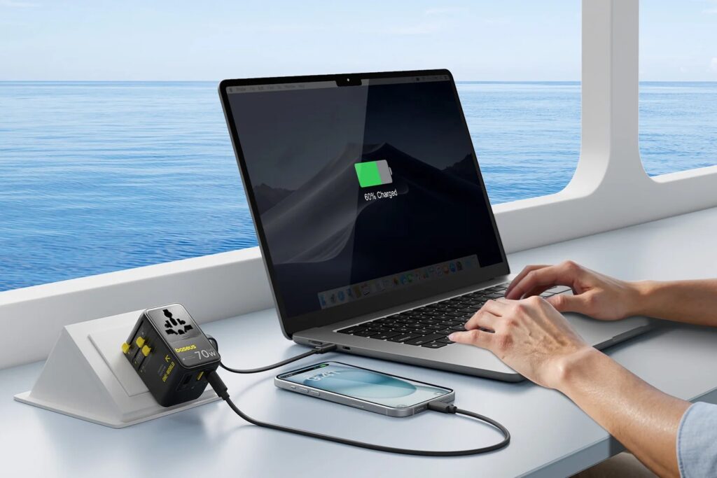 Baseus’ retractable, 6-in-1 travel adapter is on sale for its lowest price to date