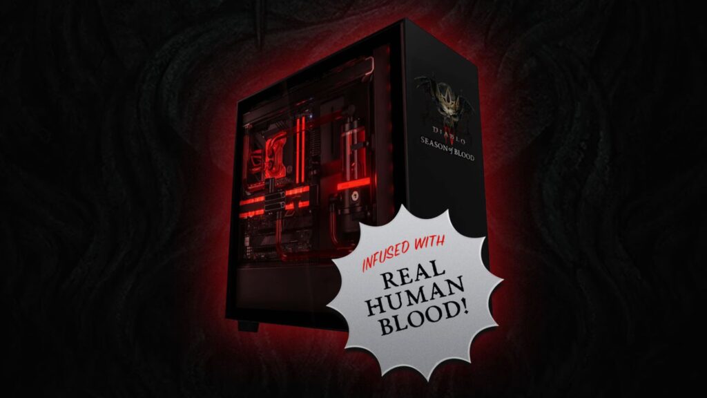 Blizzard’s blood-filled Diablo 4 gaming PC is still alive, says owner