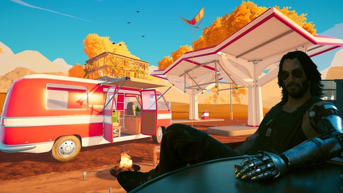 My thirst for campervanning has been quenched by Outbound’s Steam Next Fest demo and a Cyberpunk 2077 mod