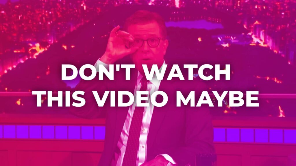 Censoring Stephen Colbert’s interviews is bad regardless of your political party