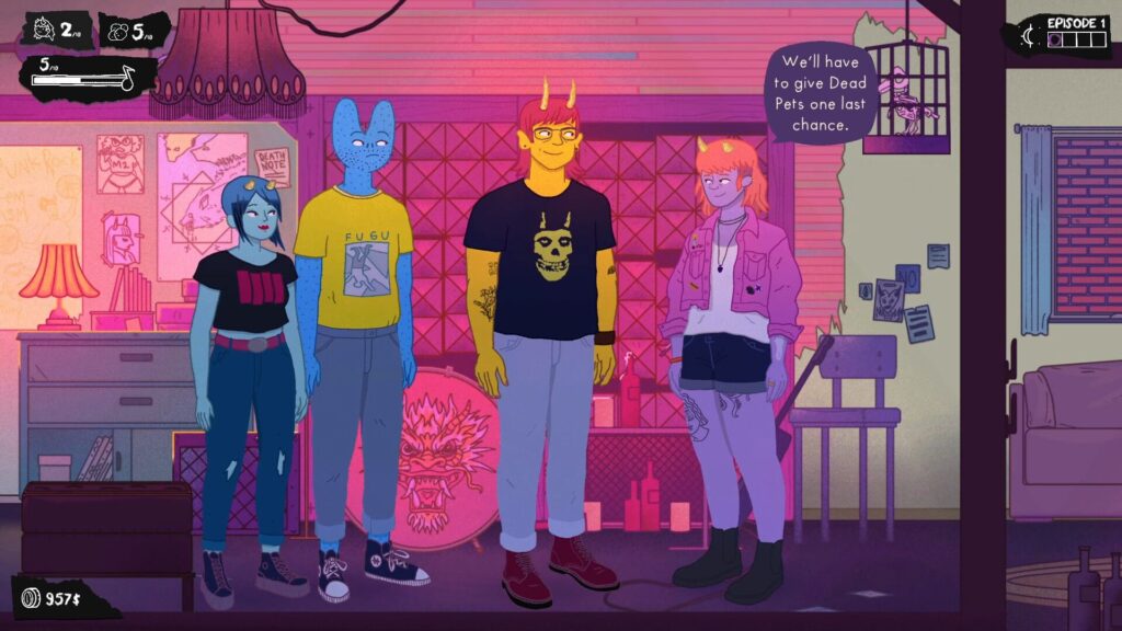 Dead Pets: A Punk Rock Slice of Life Sim review: Bojack Horseman goes punk rock