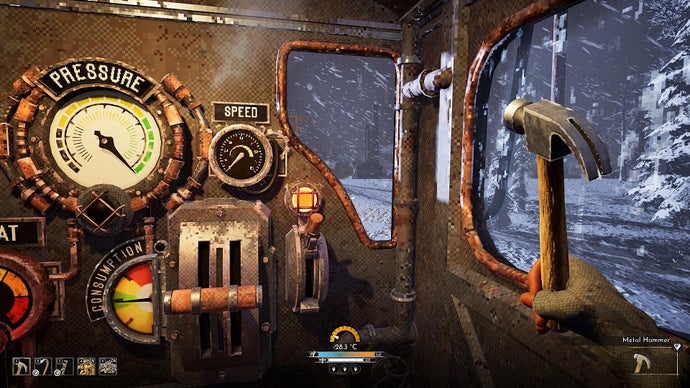 New Frostrail video delivers more survival train horror shooting plus weird underground Tomb Raider temples