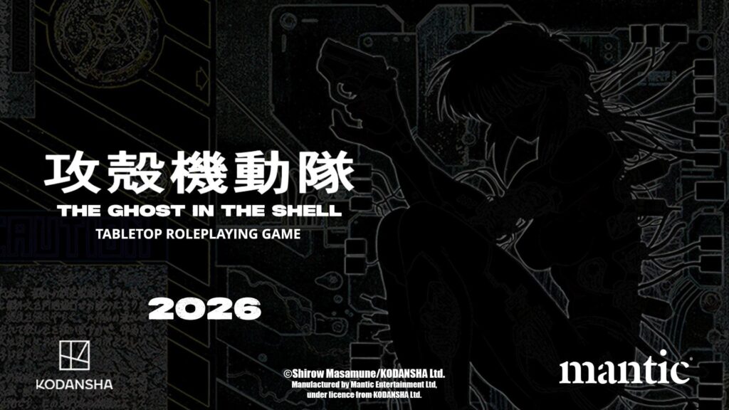 Ghost in the Shell RPG Coming Courtesy of Mantic Games and Kodansha Ltd