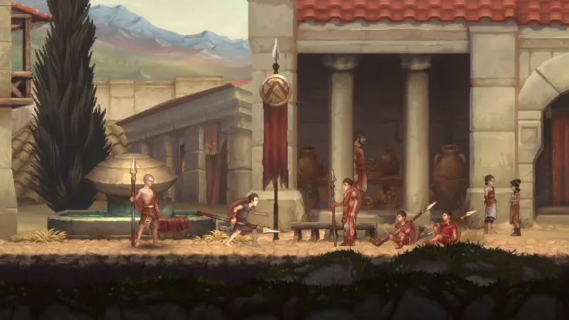 God Of War Sons Of Sparta Is Pixelated 2D Action Prequel That Is Out Now