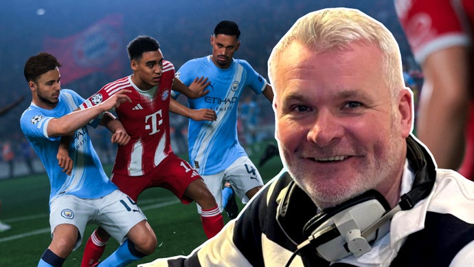 Football commentator Guy Mowbray let EA create an AI voice double to help read out the 20,000 player names in EA Sports FC