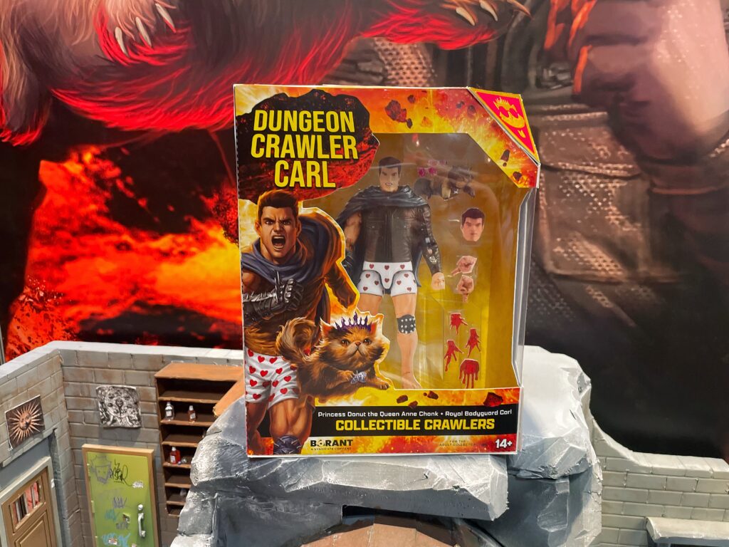 Dungeon Crawler Carl toymaker Playmates teases Samantha plans at Toy Fair