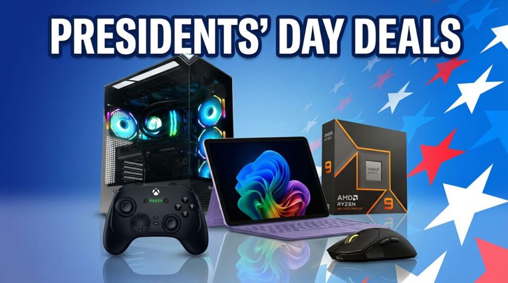 I found 16 of the best Presidents’ Day deals on Windows laptops, Xbox essentials, and PC gaming bargains before the day arrives