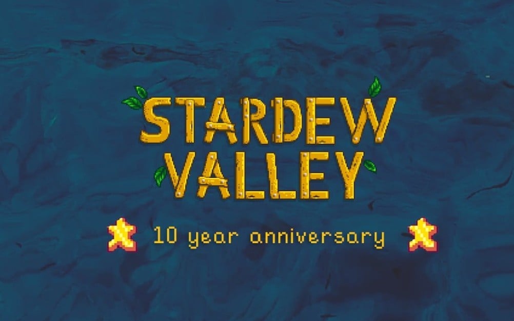 Stardew Valley Is Celebrating 10 Years With A Special Anniversary Broadcast