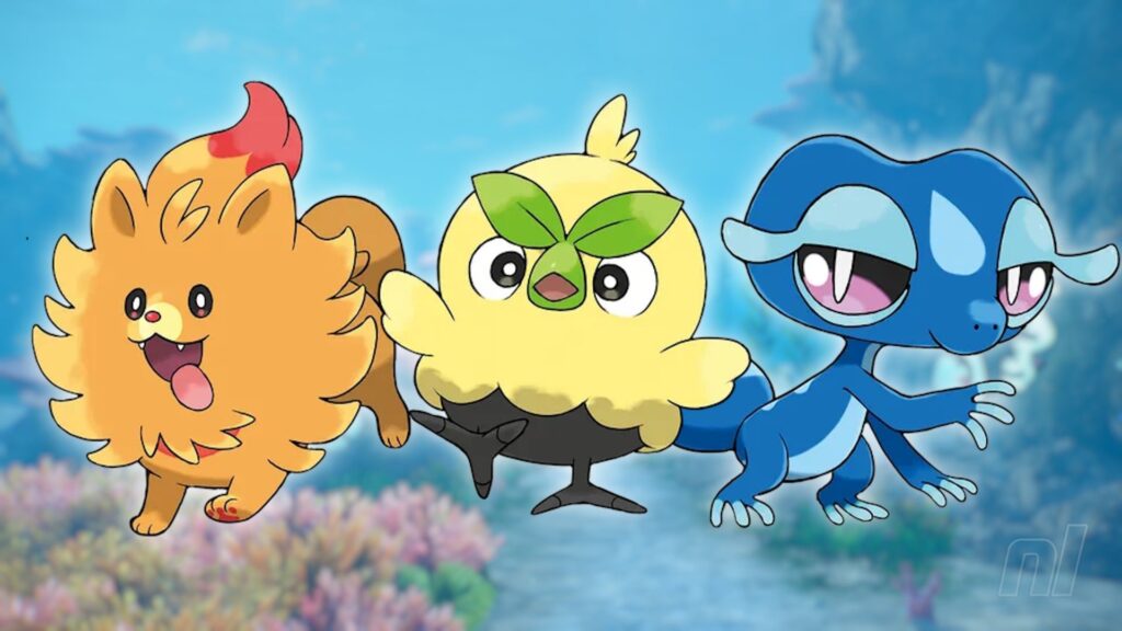 Poll: So, Which Starter Will You Choose In Pokémon Winds & Waves?