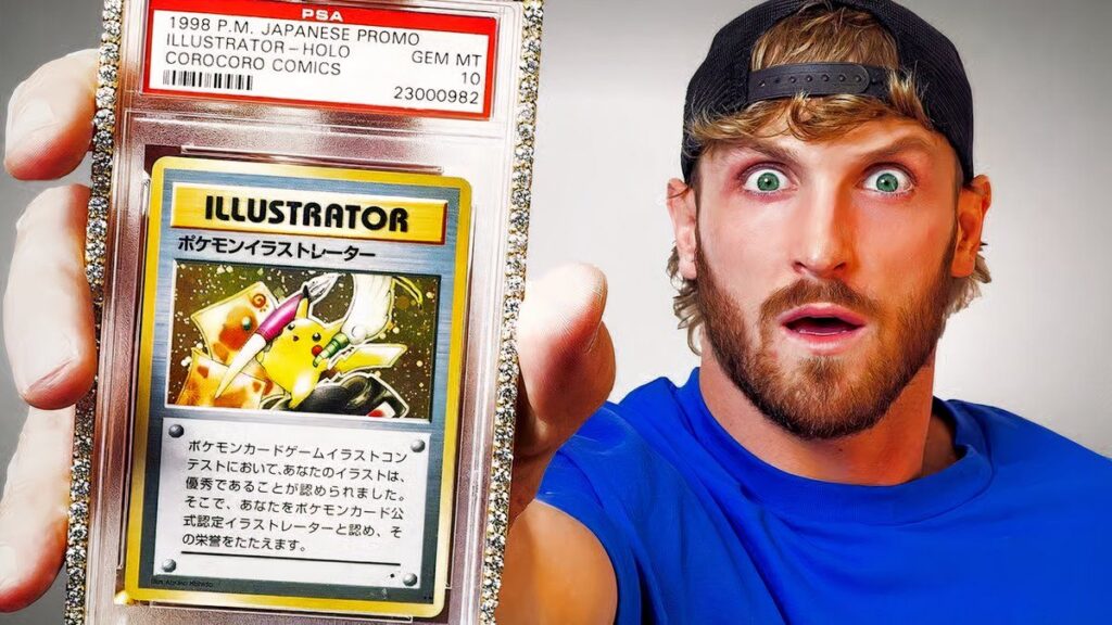Logan Paul’s $16.5M Pokémon card sale sparks controversy about its PSA 10 legitimacy