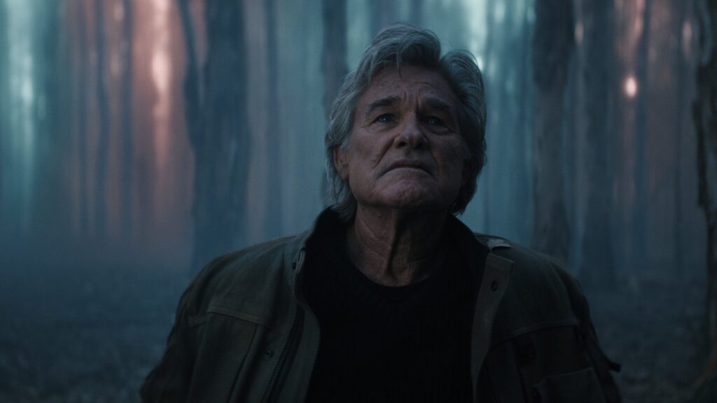 Wyatt and Kurt Russell reveal how they help the Monsterverse avoid AI
