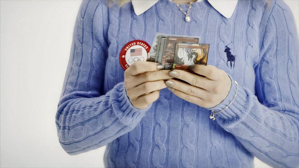 Olympian Amber Glenn is a Magic: The Gathering superfan