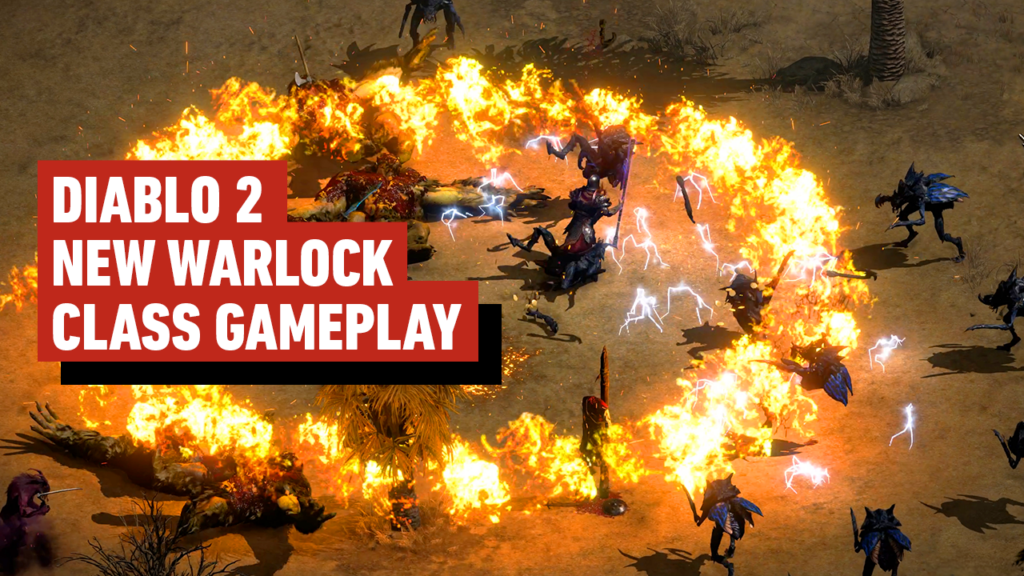 New Diablo 2 Resurrected Warlock Class Gameplay