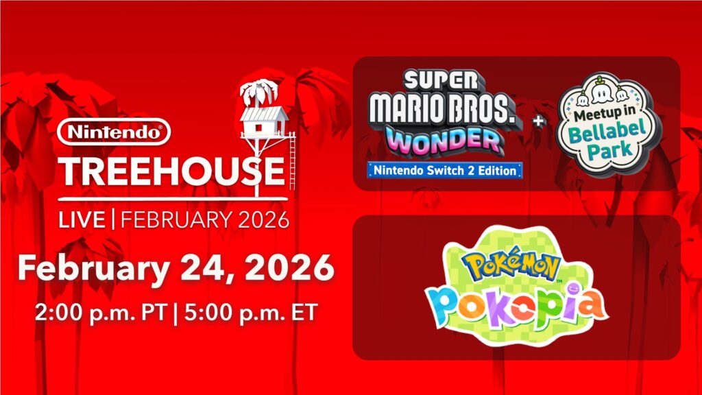 Nintendo will present Pokémon Pokopia and Super Mario Bros. Wonder – Switch 2 Edition on February 24